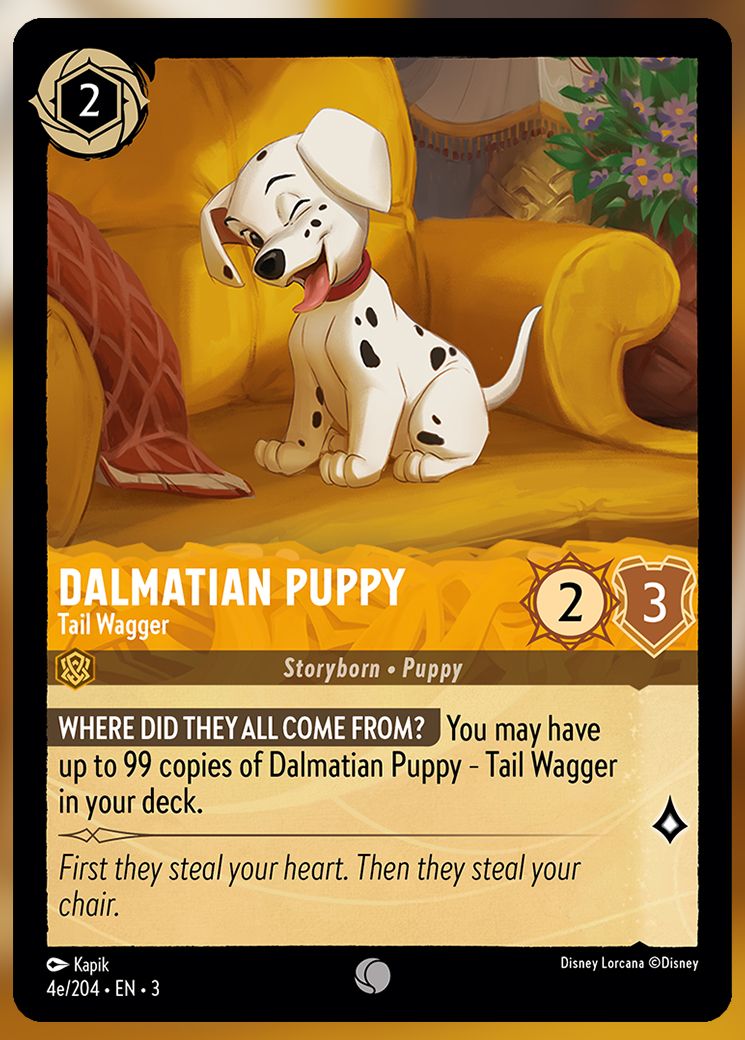Dalmatian Puppy, Tail Wagger