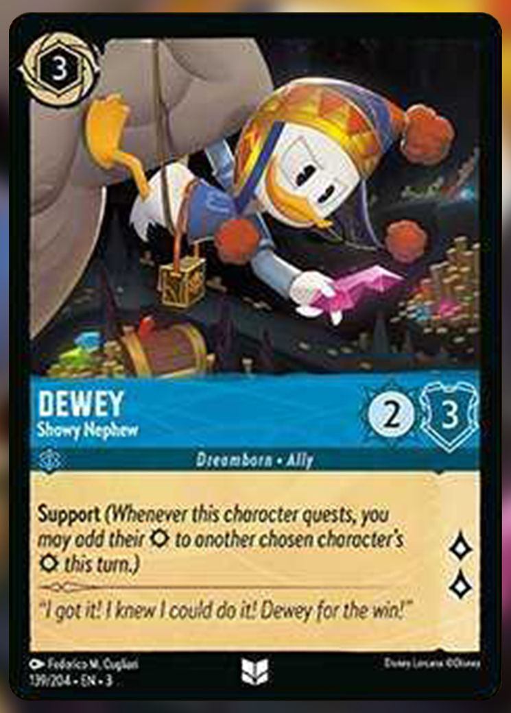 Dewey, Showy Nephew