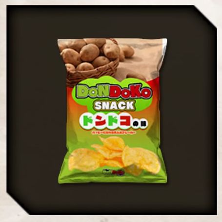 Dondoko Crisps Souvenir icon for Like a Dragon Infinite Wealth. copy