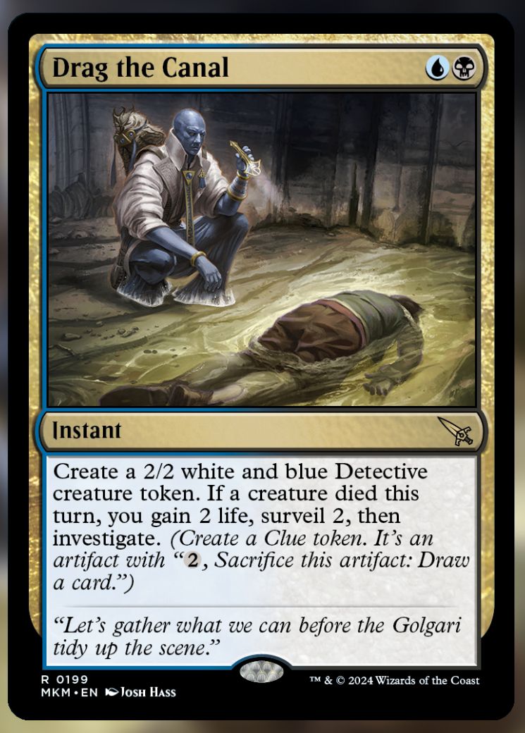 Drag the Canal