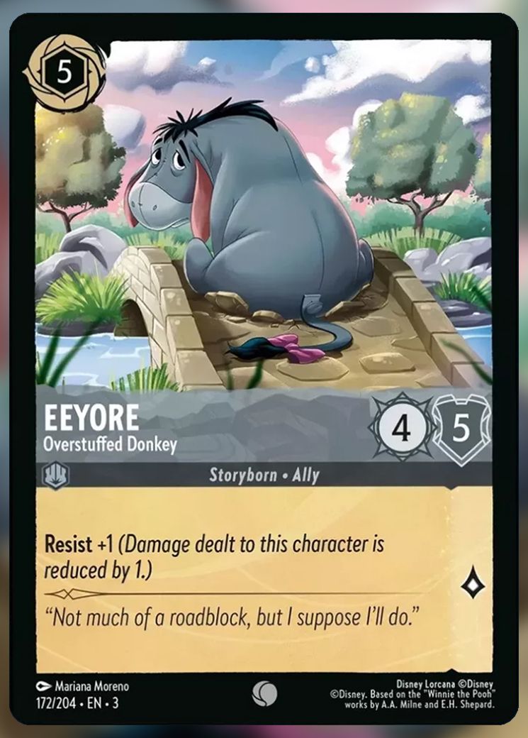 Eeyore, Overstuffed Donkey