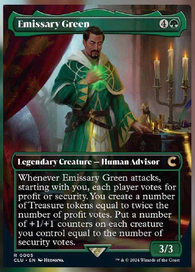 Emissary Green