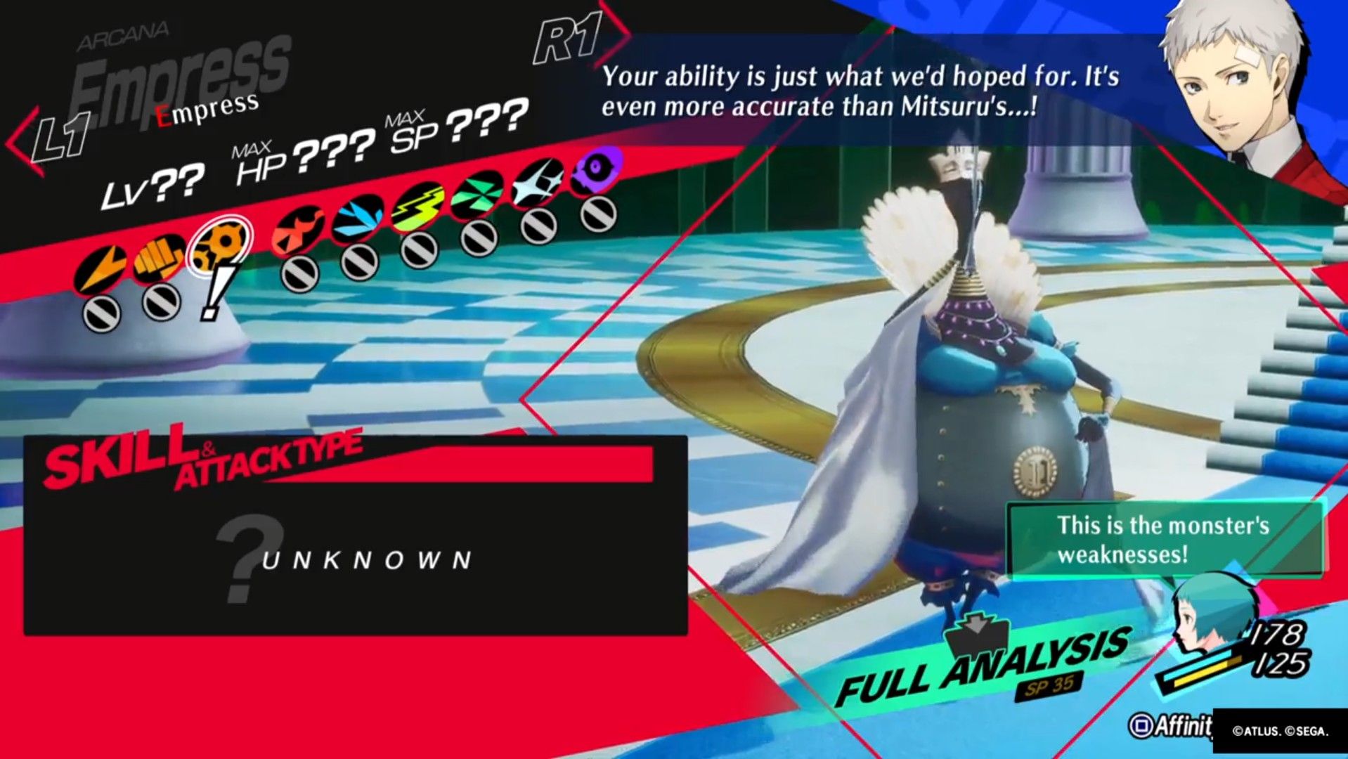 empress affinity scan persona 3 reload p3r full moon shadow