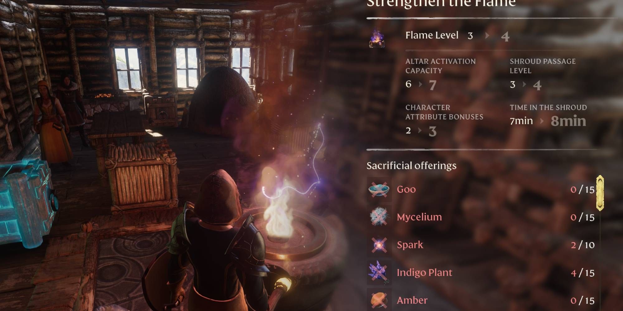 enshrouded flame altar upgrade