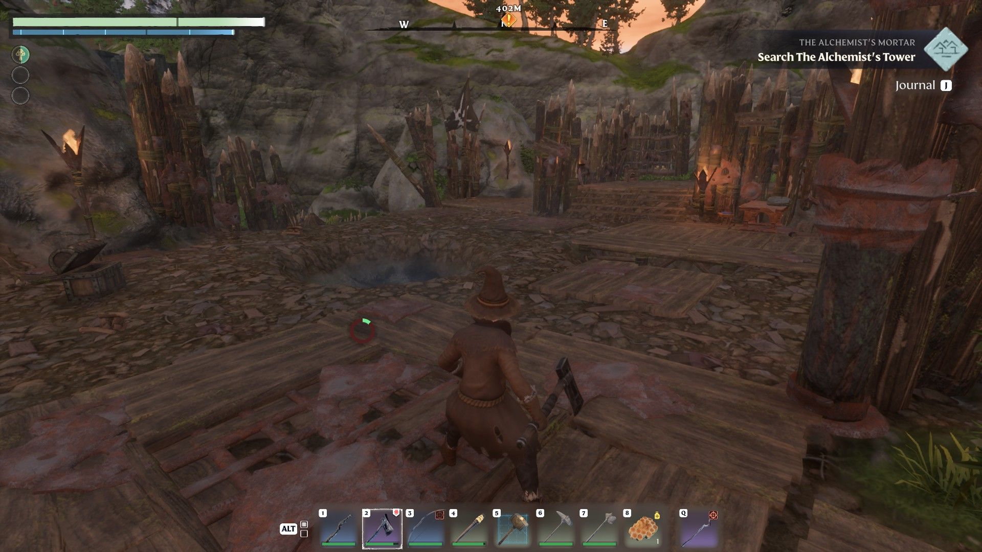 enshrouded matron arena in hill of scavengers