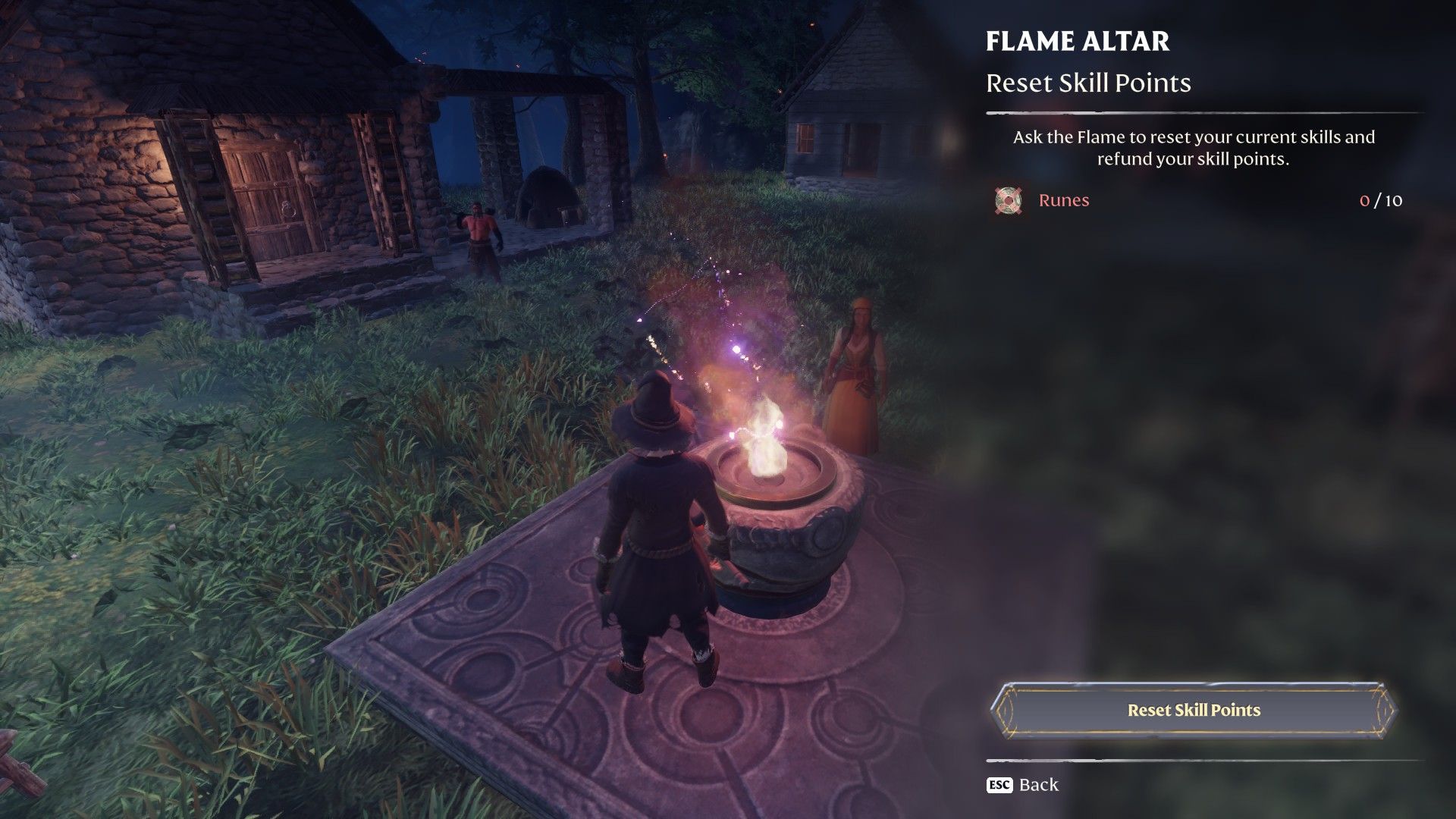 enshrouded player resetting skill points