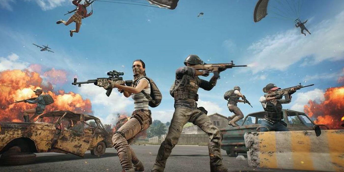 Soldiers Fighting in PlayerUnknown's Battleground