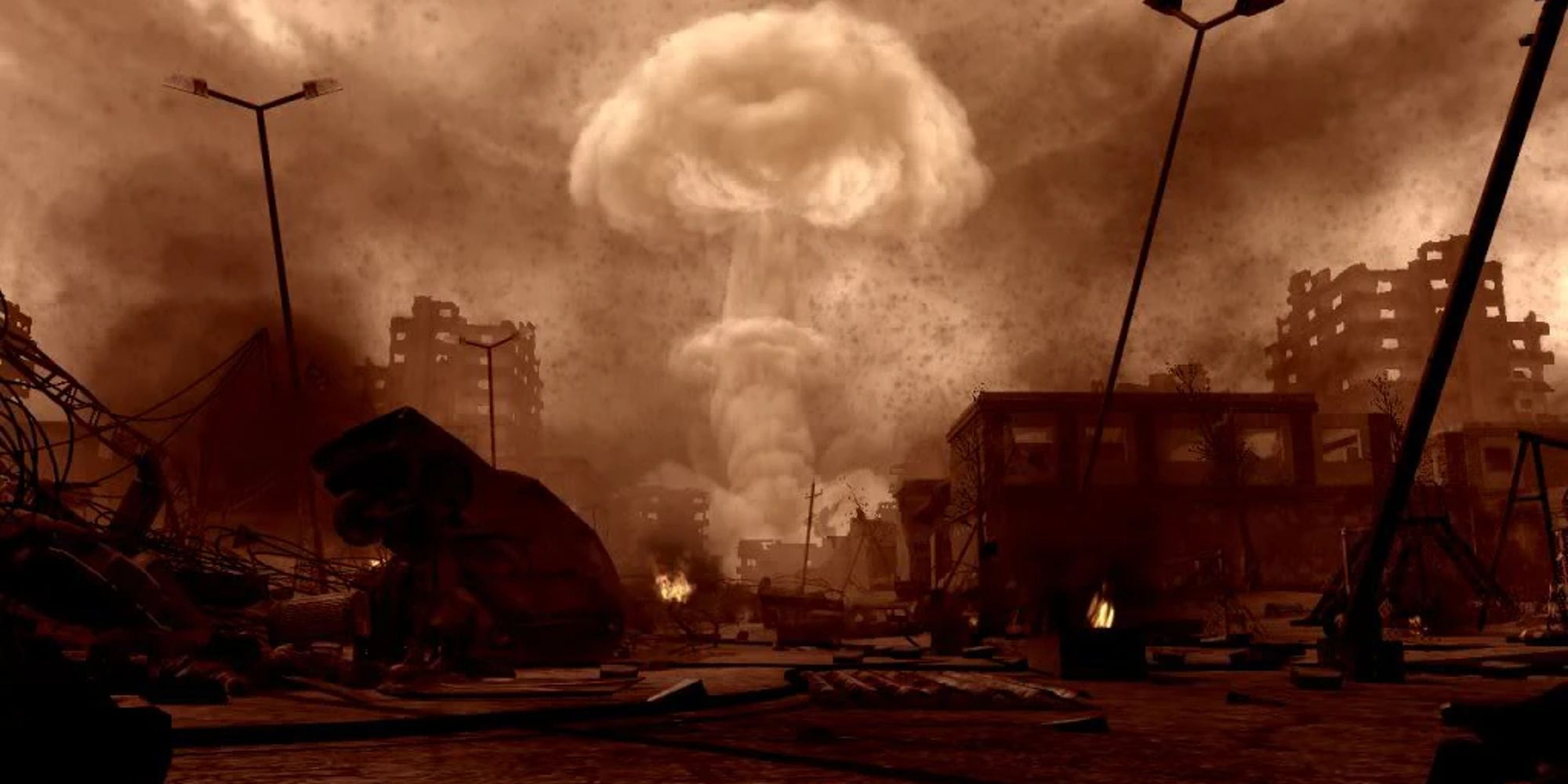 Nuclear Explosion Scene from Call of Duty 4