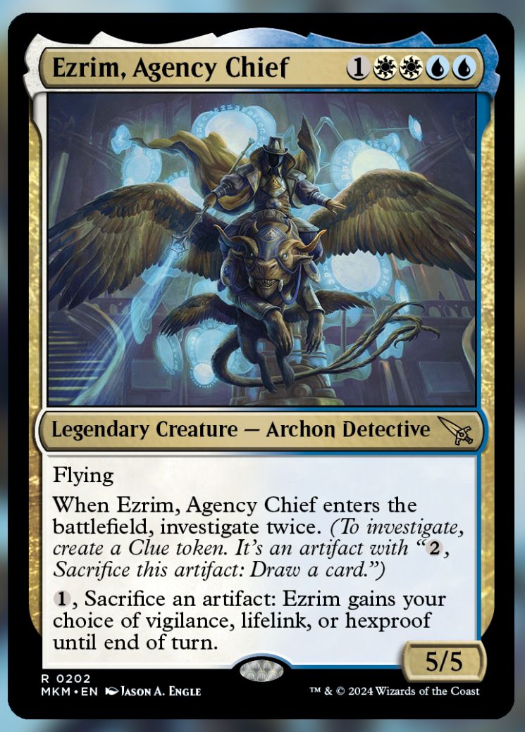 Ezrim, Agency Chief