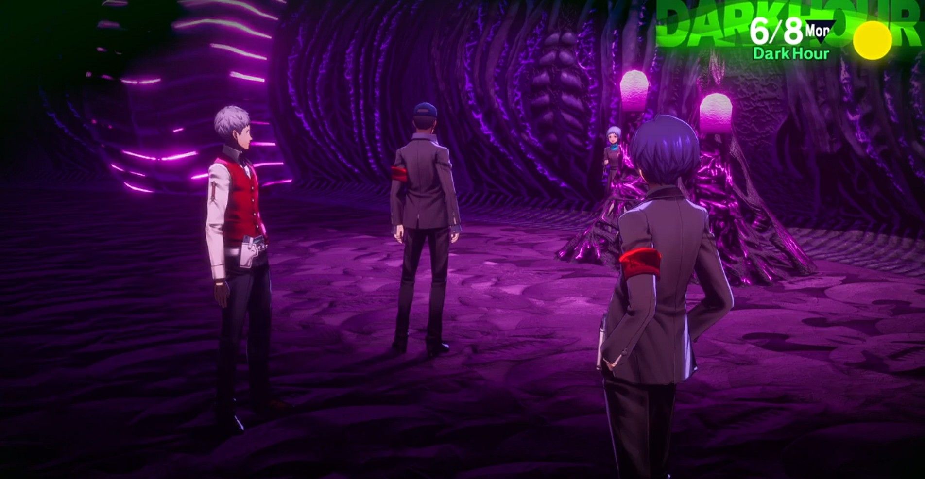 finding fuuka inside tartarus during the emperor empress battle persona 3 reload p3r