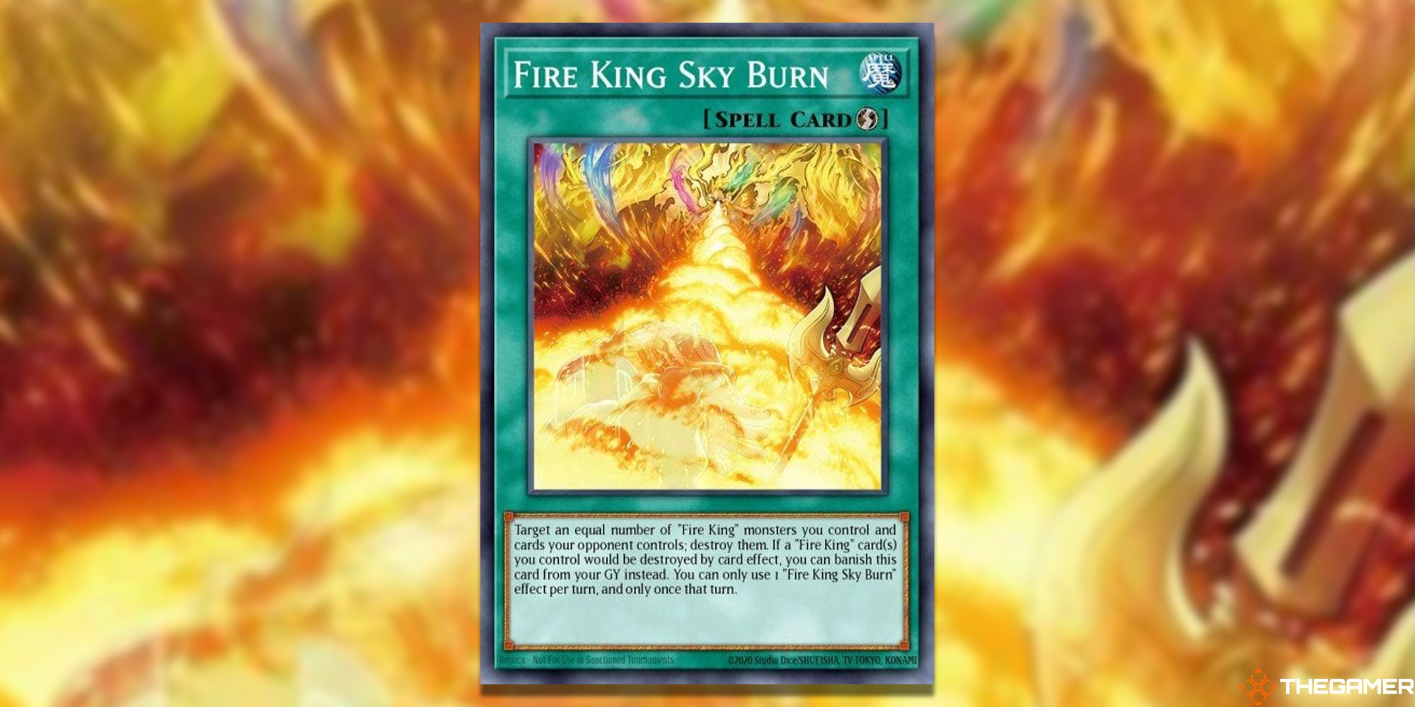 Fire King Sky Burn