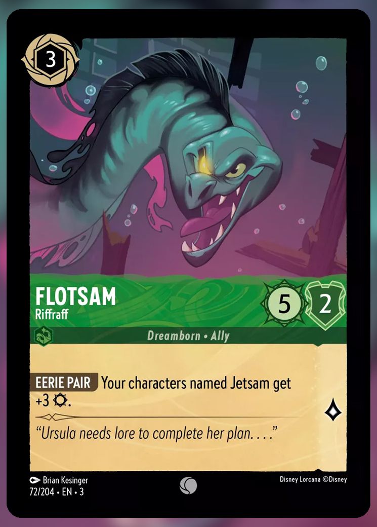 Floatsam, Riffraff