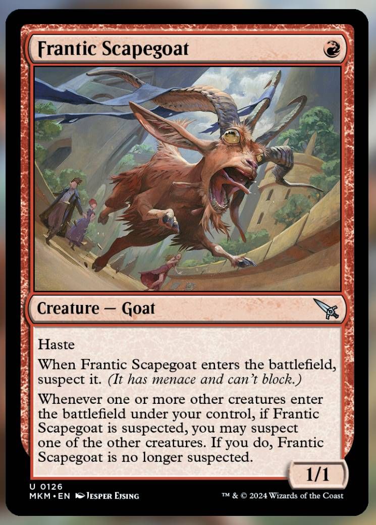 Frantic Scapegoat