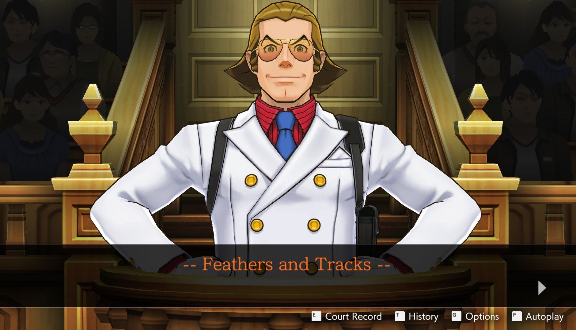Fulbright testifying about feathers and tracks in Dual Destinies