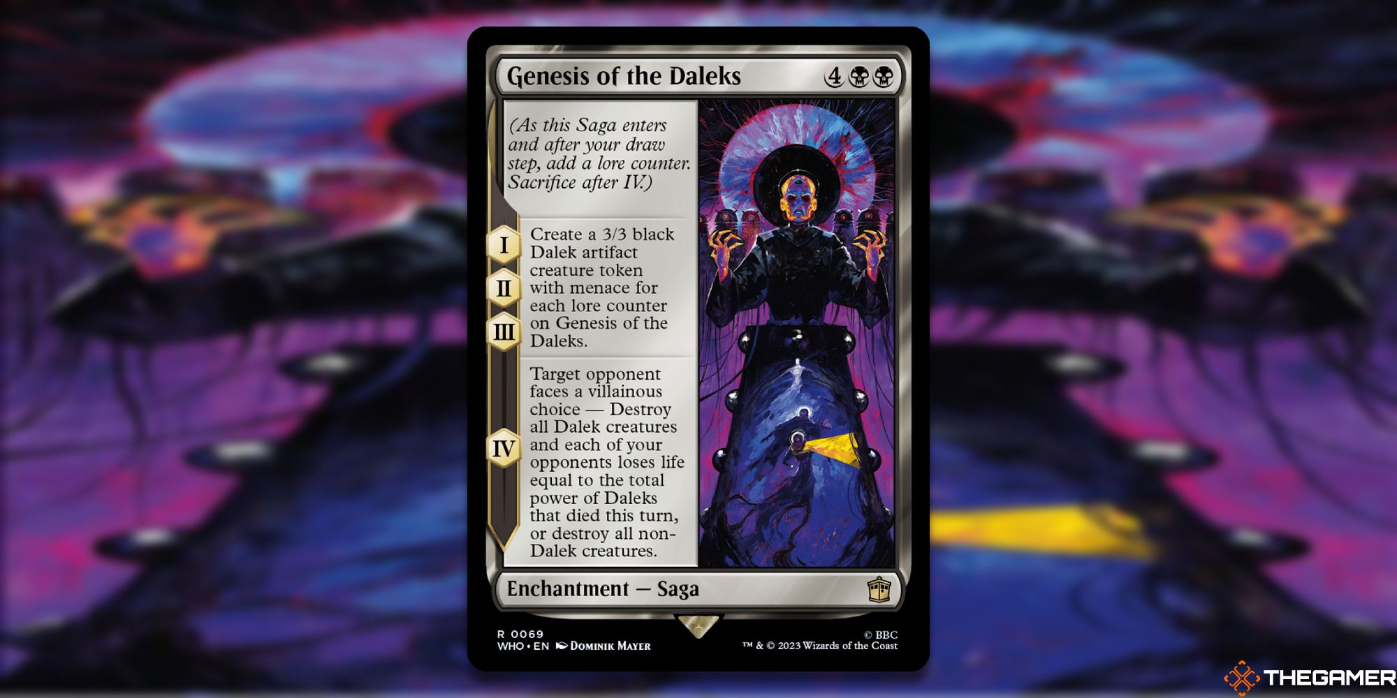 MTG: Genesis of the Daleks card
