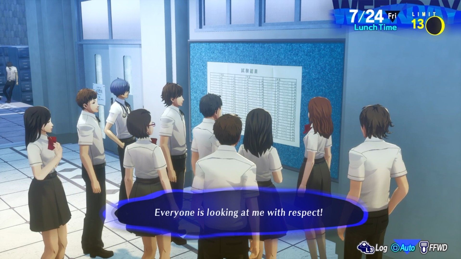 getting a charm boost from exams persona 3 reload p3r