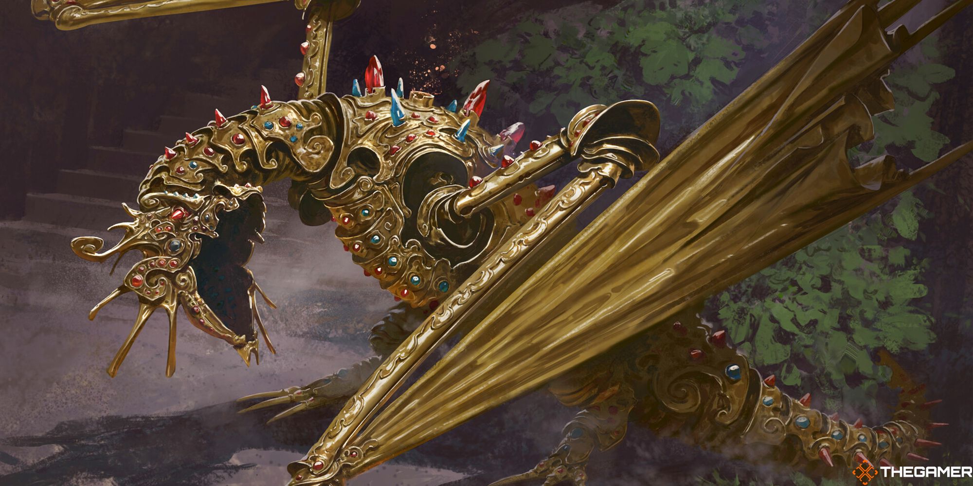 Gleaming Geardrake by Filipe Pagliuso