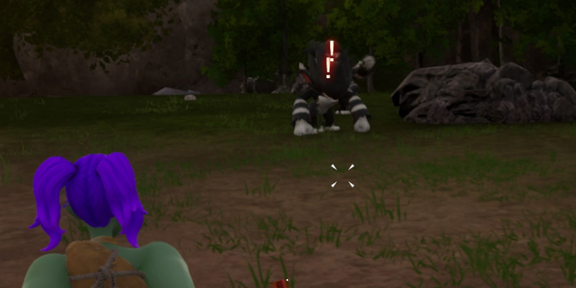 Gorirat in the wild in Palworld