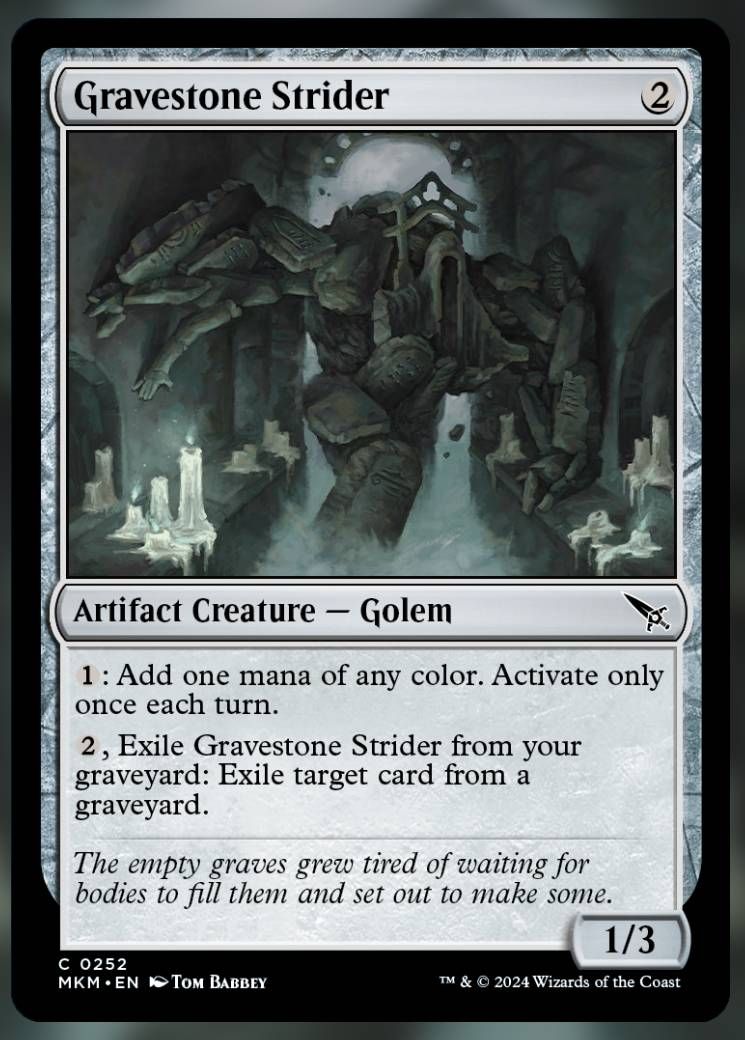 Gravestone Strider