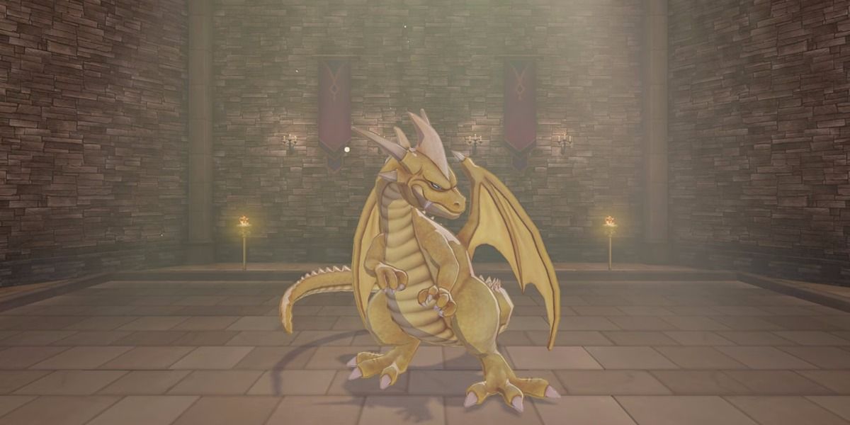 The great dragon stands tall in Dragon Quest Monsters: The Dark Prince