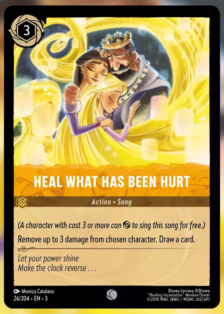 Heal What Has Been Hurt