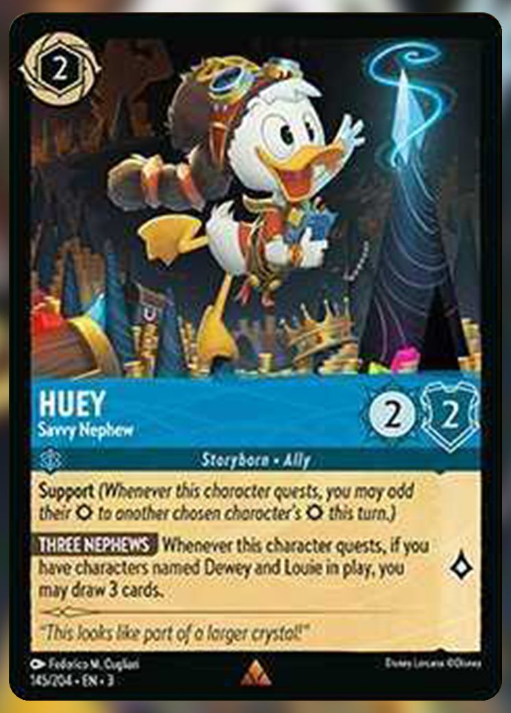 Huey, Savvy Nephew