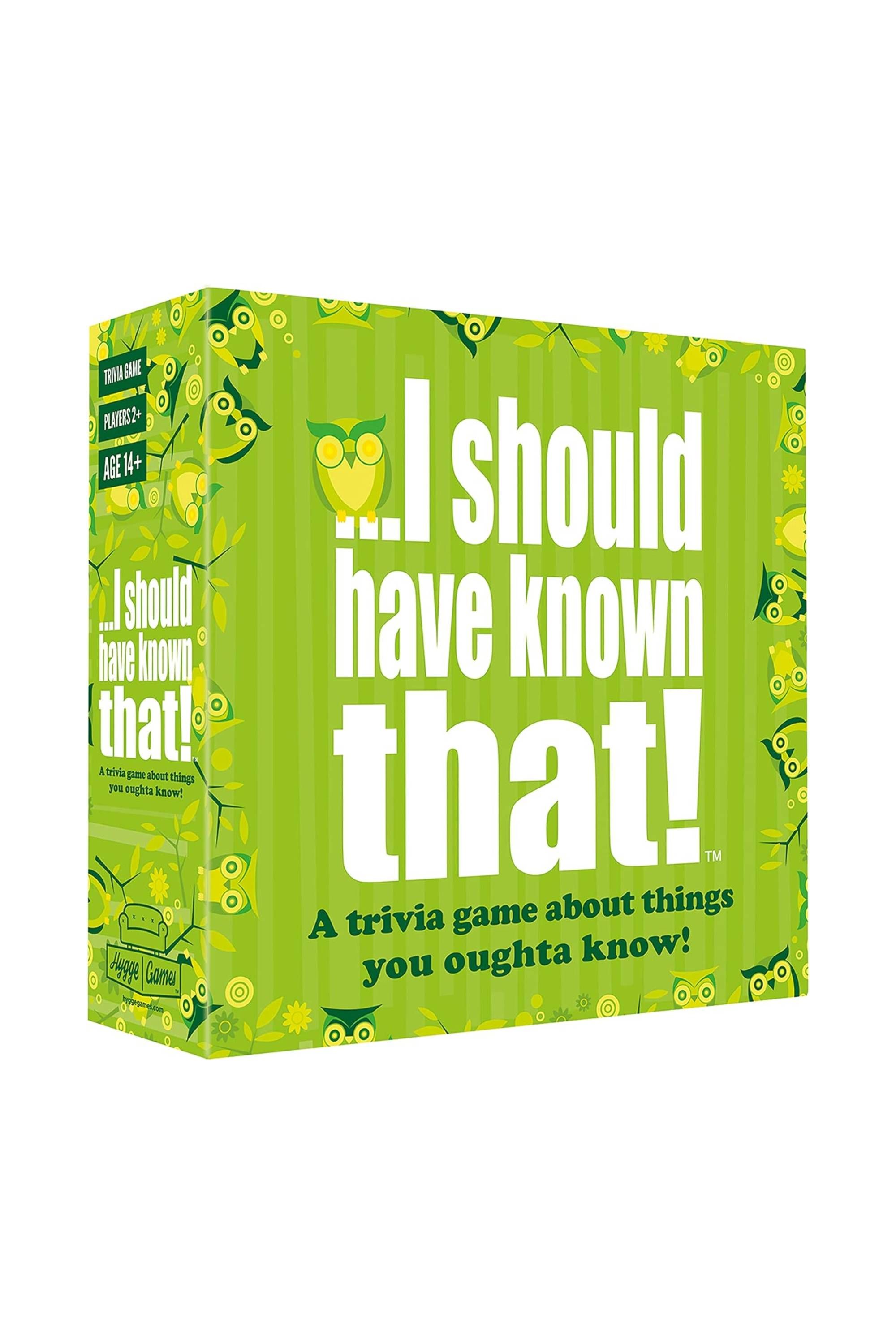 I Should Have Known That Tabletop Game