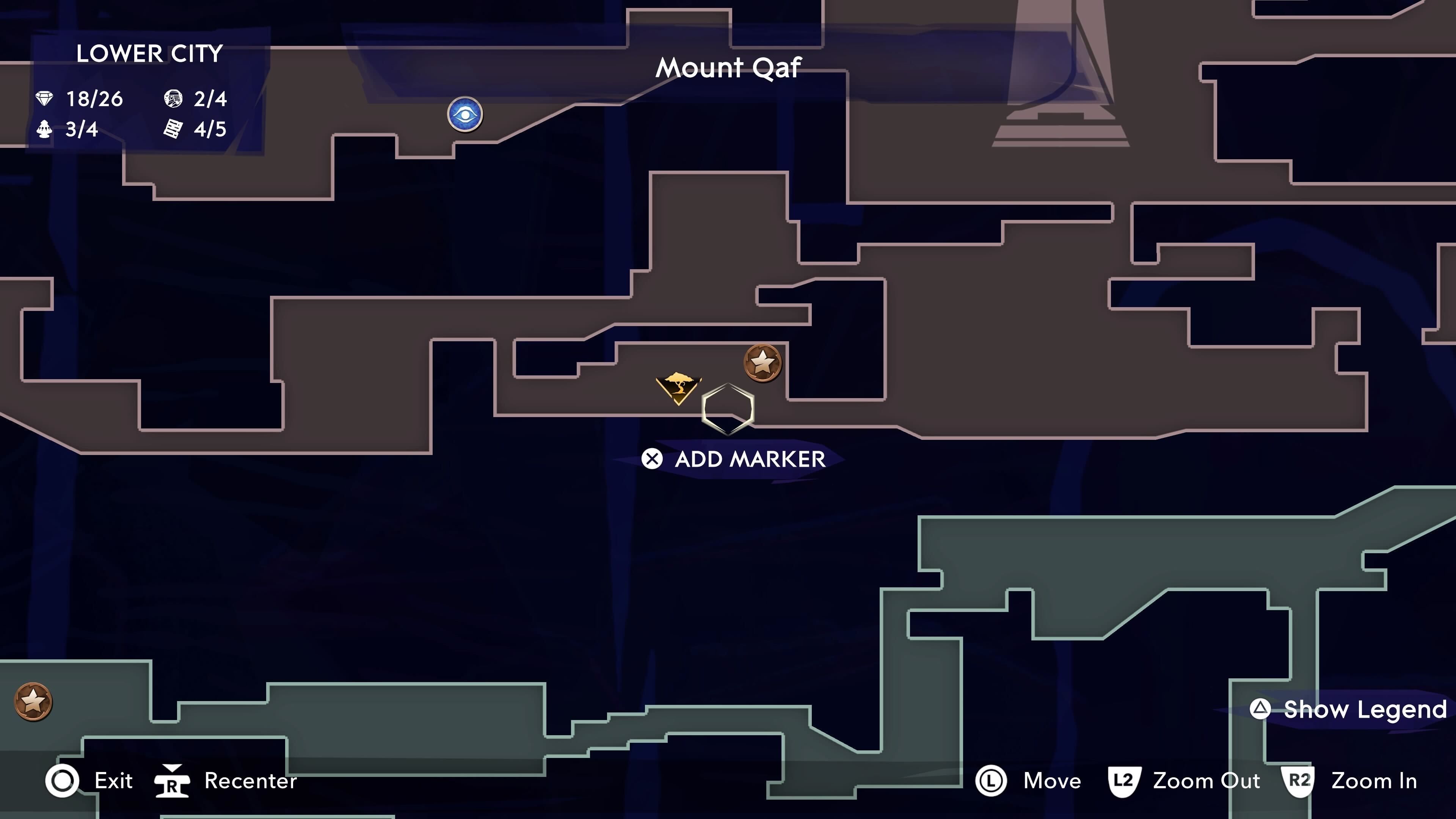 The location of the Radiant Skin in Prince of Persia: The Lost Crown.