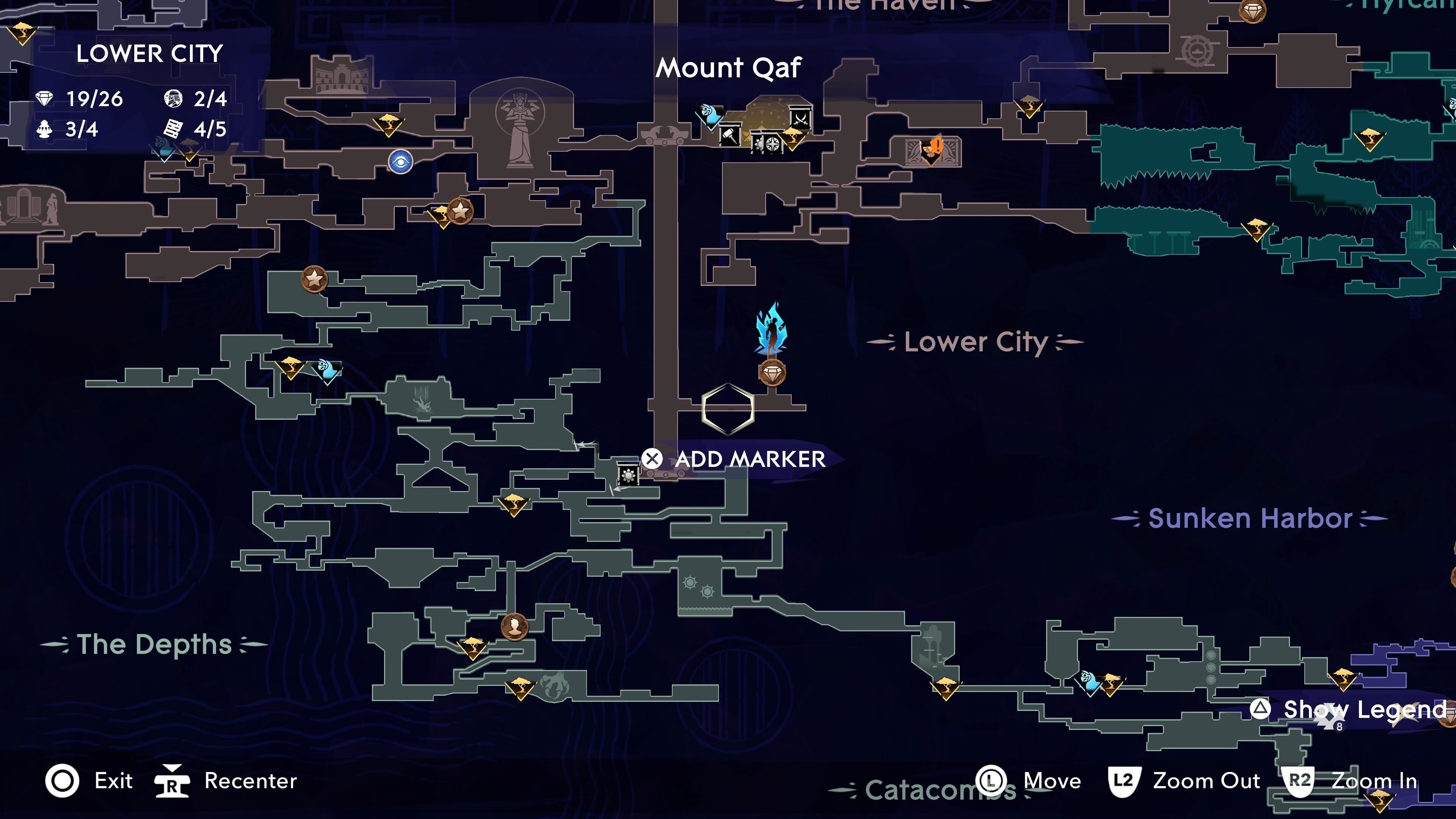 The location of the Lilac skin for Sargon in Prince of Persia: The Lost Crown.