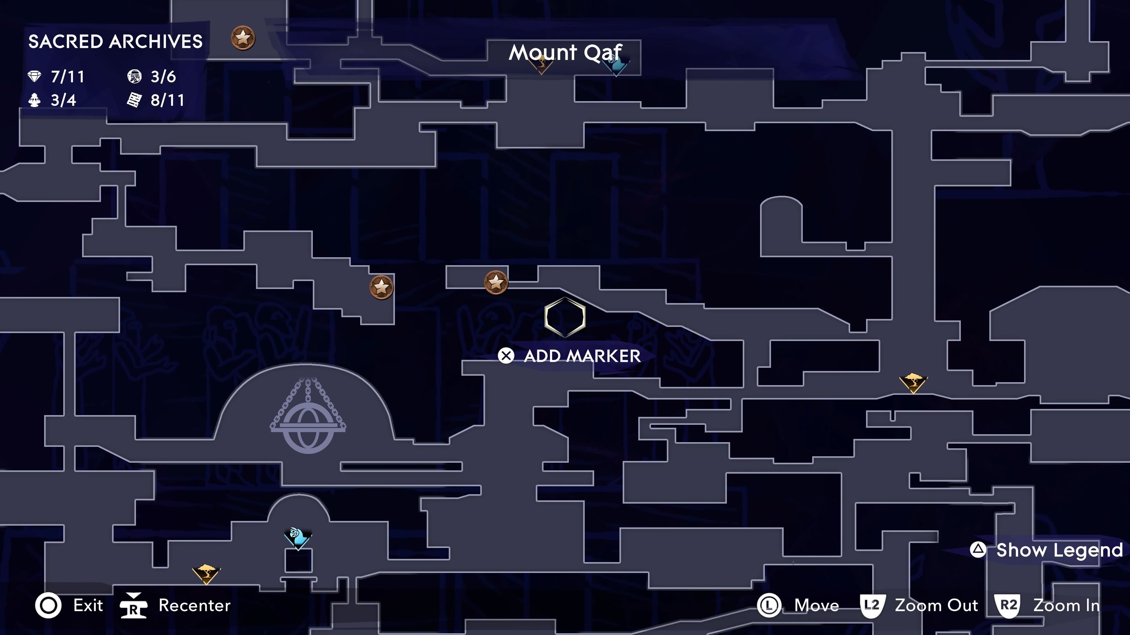 The location of the Shahbaz' Spirit Athra Surge in Prince of Persia: The Lost Crown.