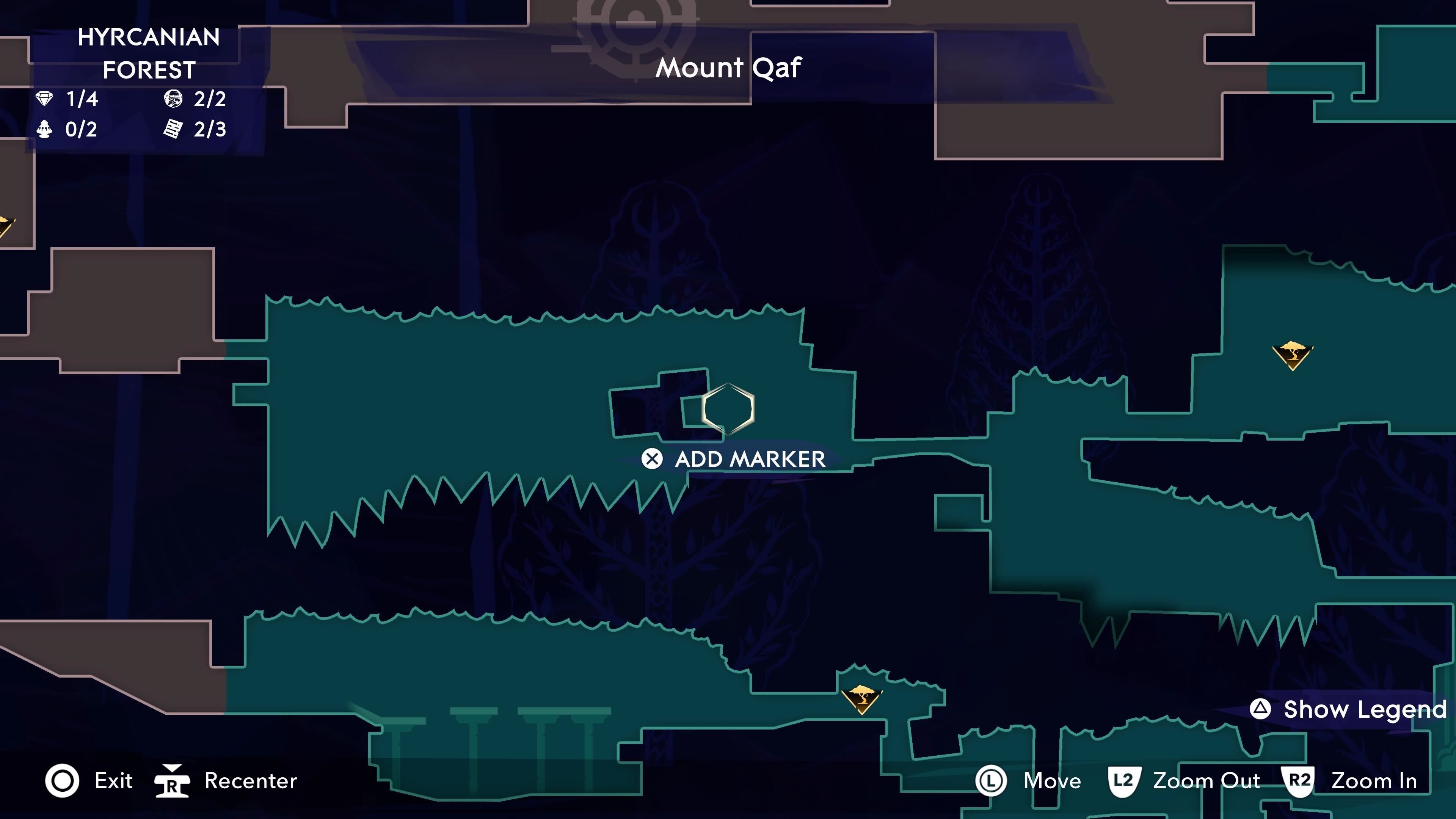 The location of the Chakram of Menolias in Prince of Persia: The Lost Crown.