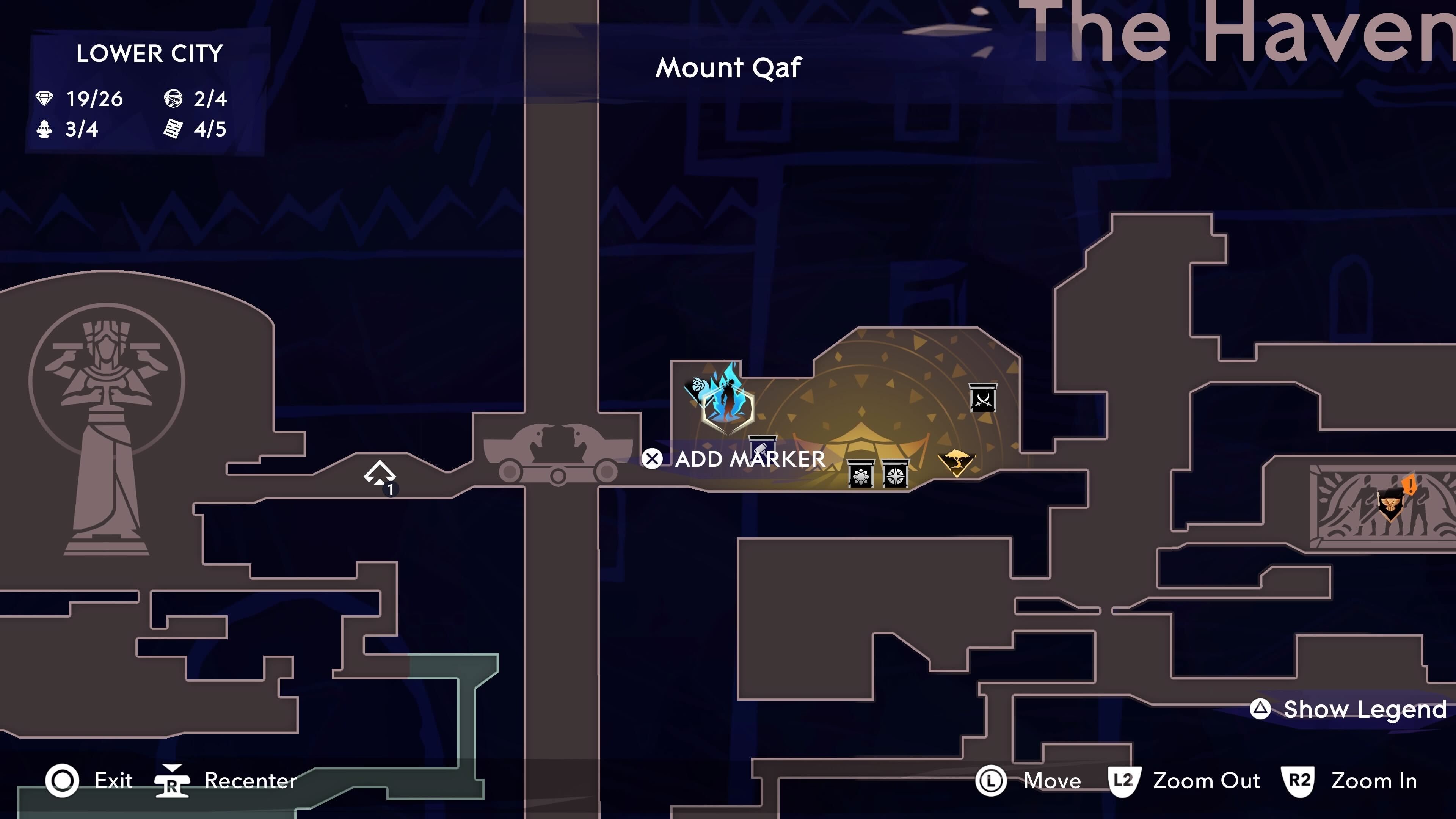 The Haven fast-travel point in Prince of Persia: The Lost Crown.