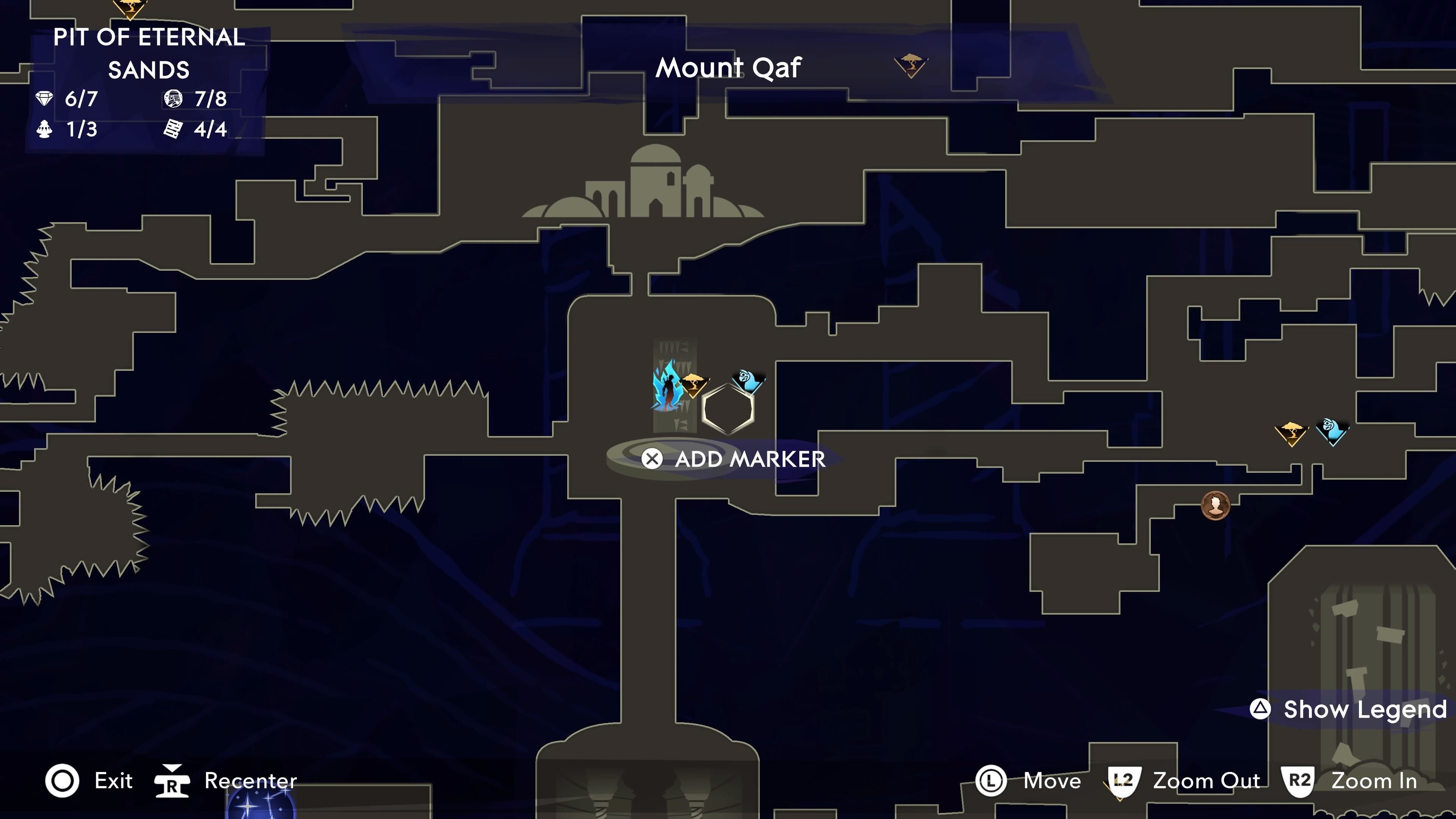 The Sealed Lair fast-travel point in Prince of Persia: The Lost Crown.