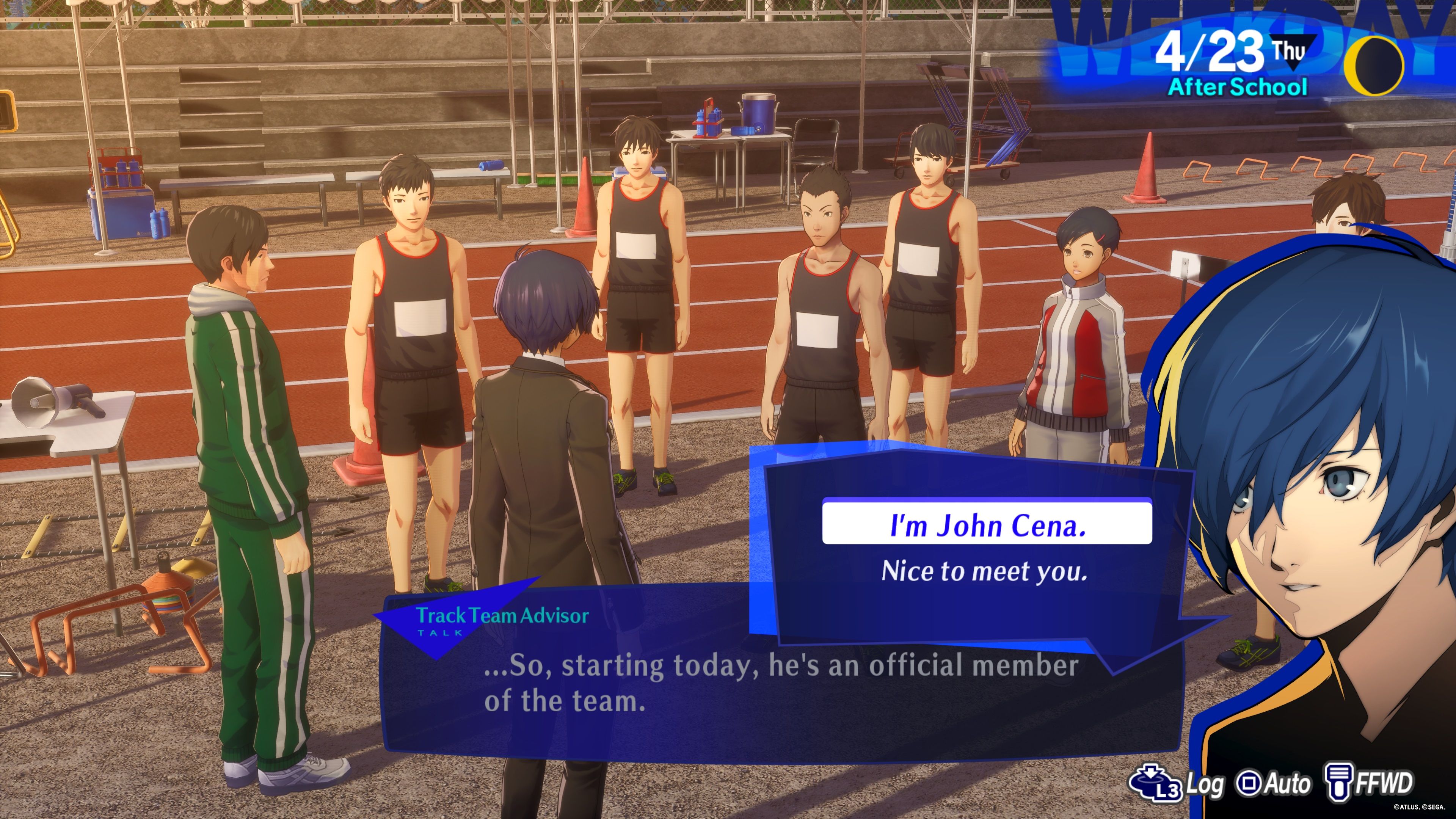 Persona 3 Reload - Joining the Track Team