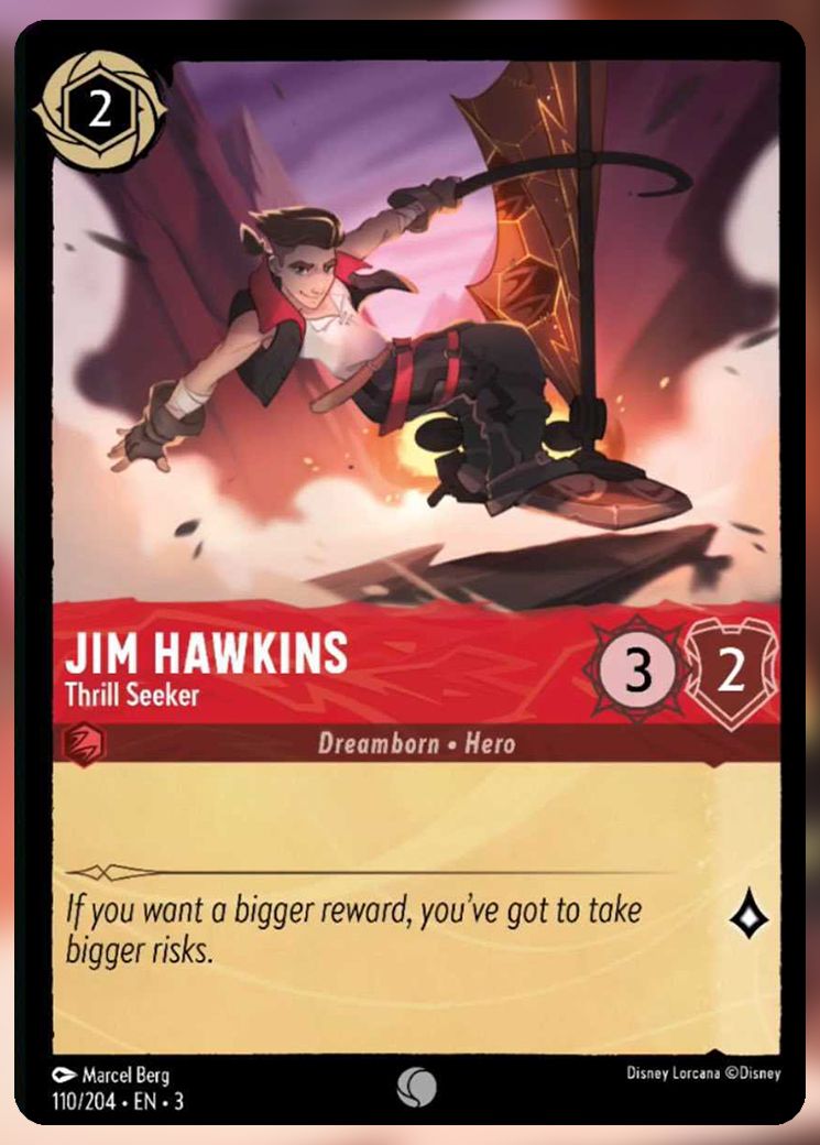 Jim Hawkins, Thrill Seeker