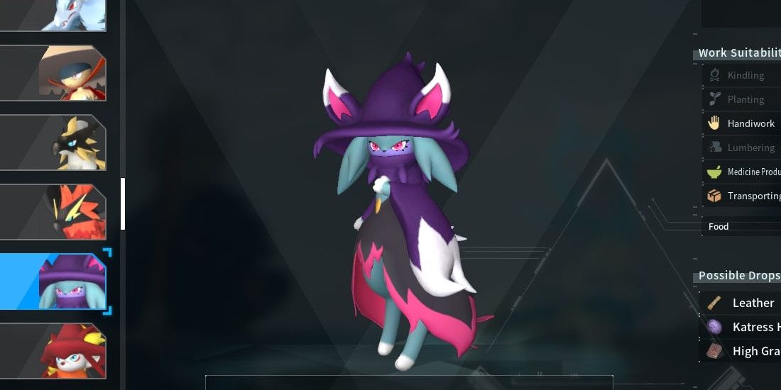 Katress Dark Pal Palworld