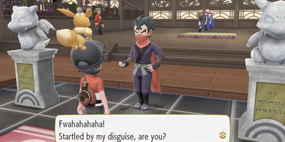Koga in Pokemon Lets Go Eevee