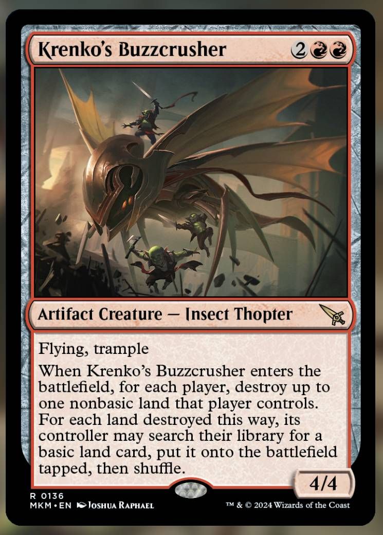 Krenko's Buzzcrusher