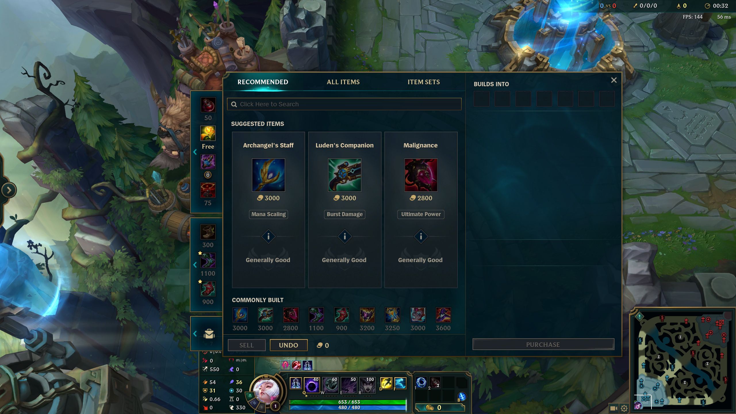 An image from League of Legends of two new items, which replace items that were removed.