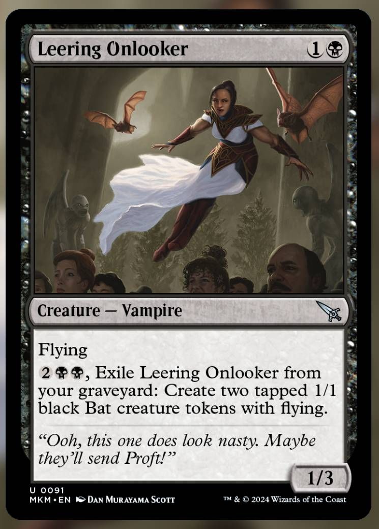 Leering Onlooker