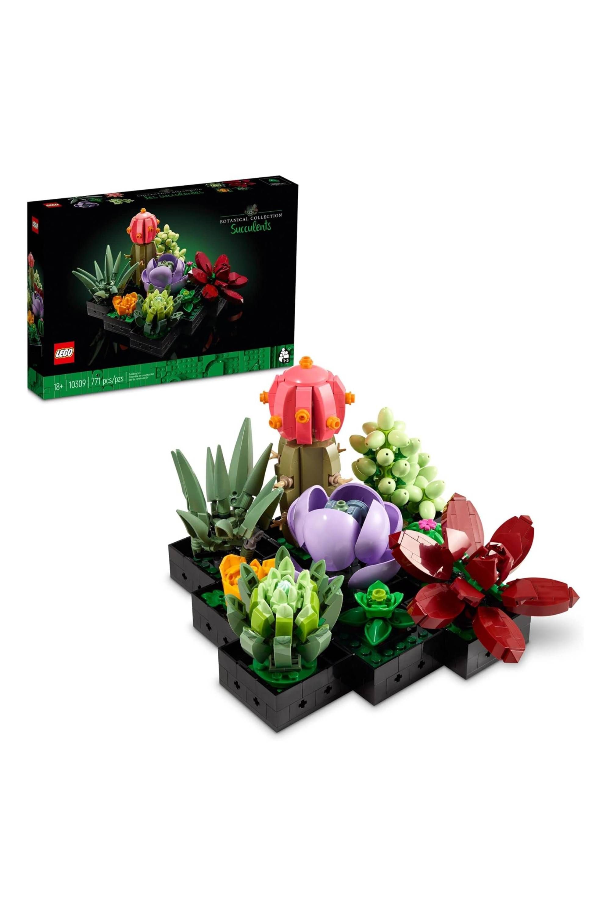 Lego Icons Succulents