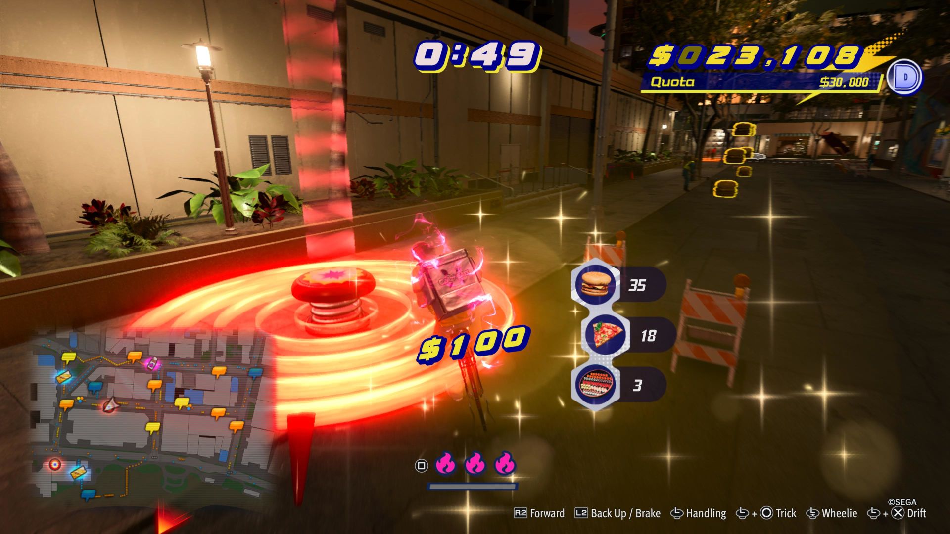 Like A Dragon Infinite Wealth, A Crazy Delivery launch pad