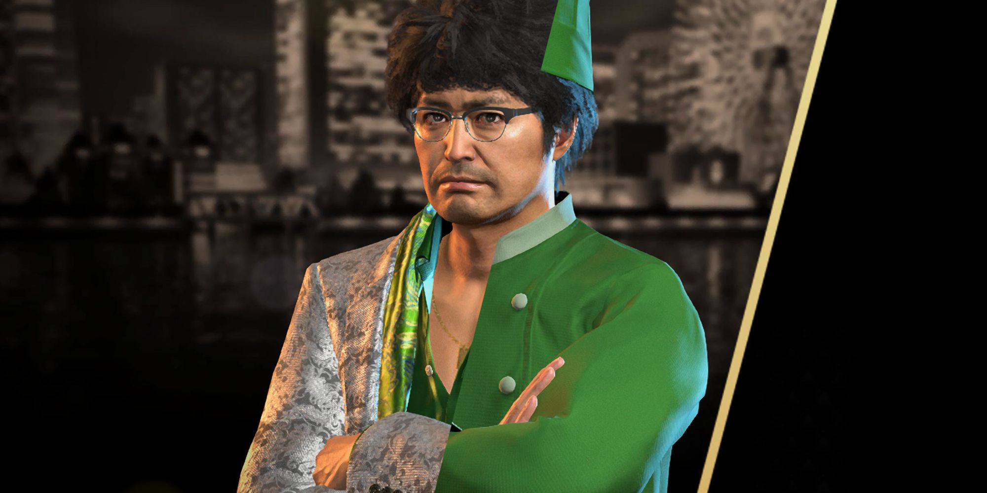 Like A Dragon Infinite Wealth, Nanba split between his Host and Chef jobs