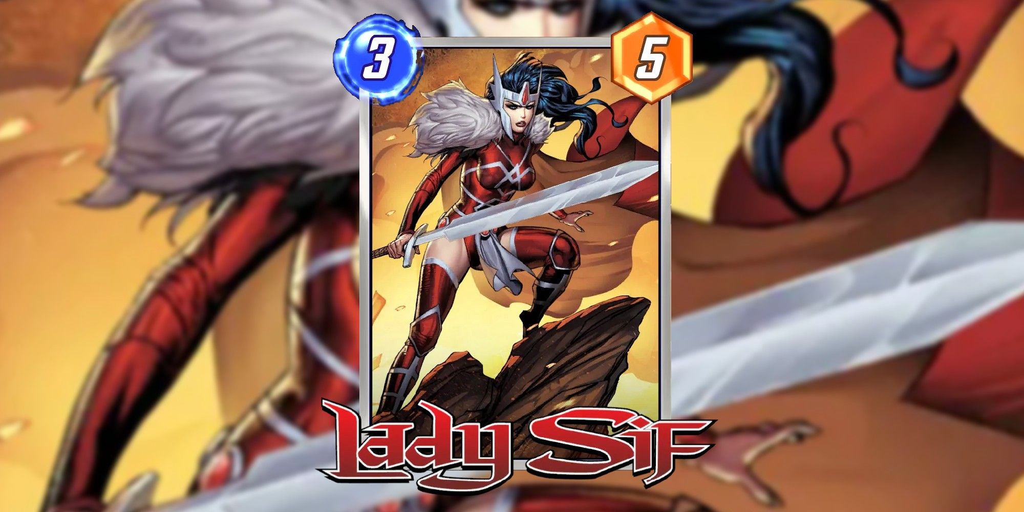 Marvel Snap Card Lady Sif