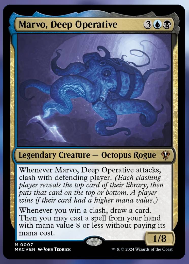 Marvo, Deep Operative