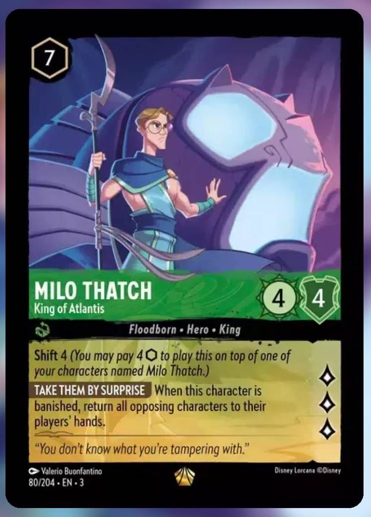 milo thatch, king of atlantis