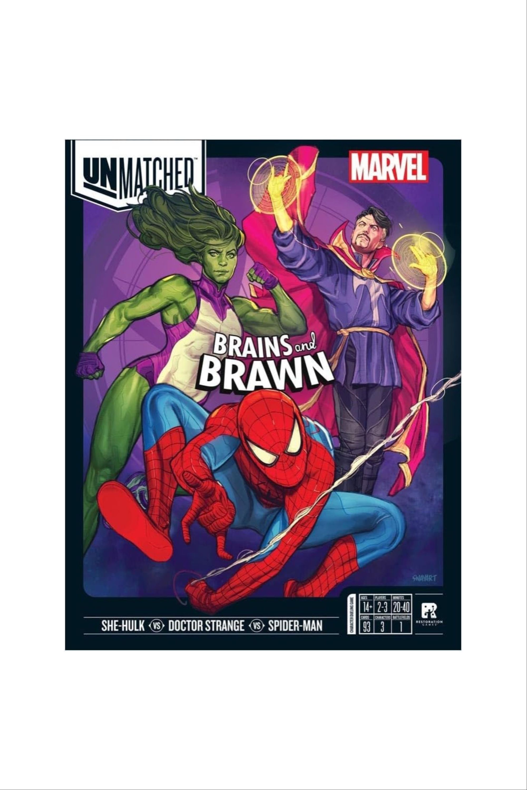 Unmatched: Marvel - Brains and Brawn