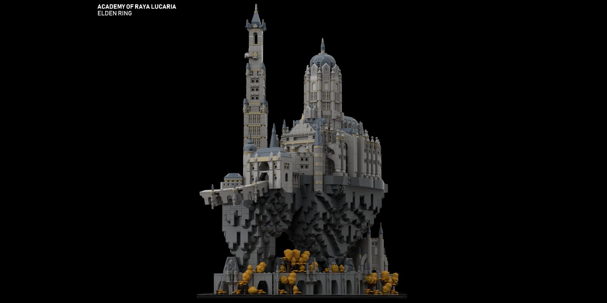 academy of raya lucaria elden ring lego set