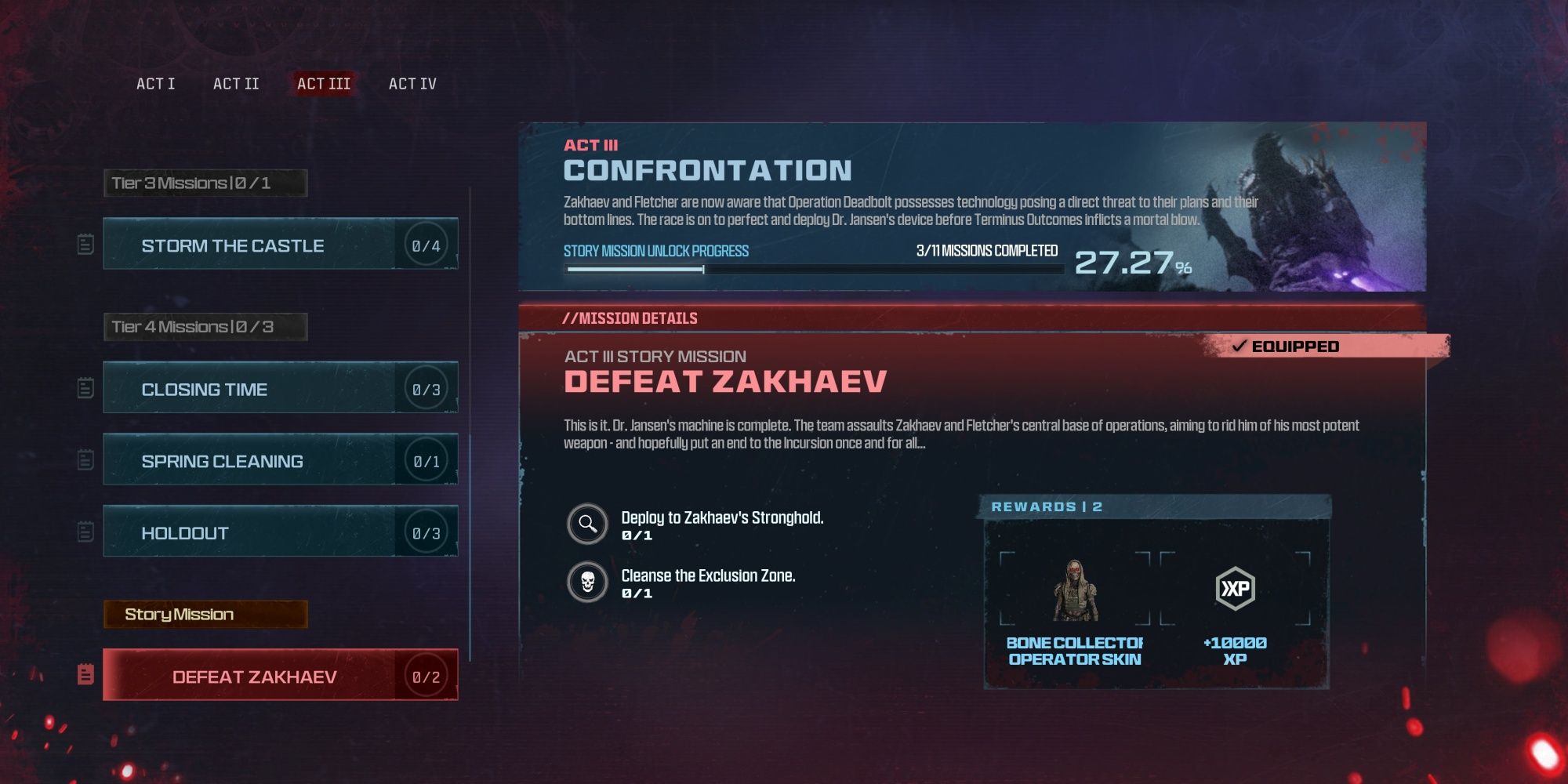 Modern Warfare 3 Zombies Defeat Zakhaev Mission Prompt