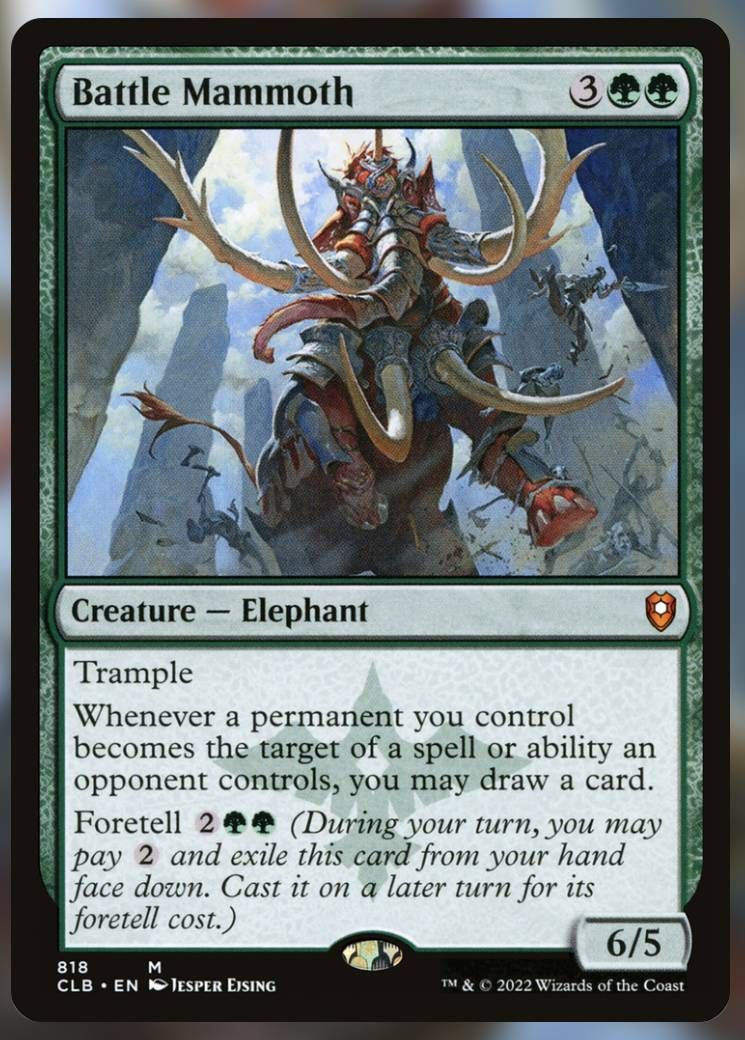 MTG - Battle Mammoth